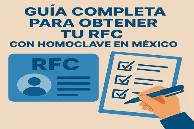 Obtener tu RFC con Homoclave